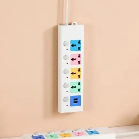 Multi-functional Socket Durable 2/3/5/6/8M USB Charger With USB Power Strip Switch Extension Electrical Home
