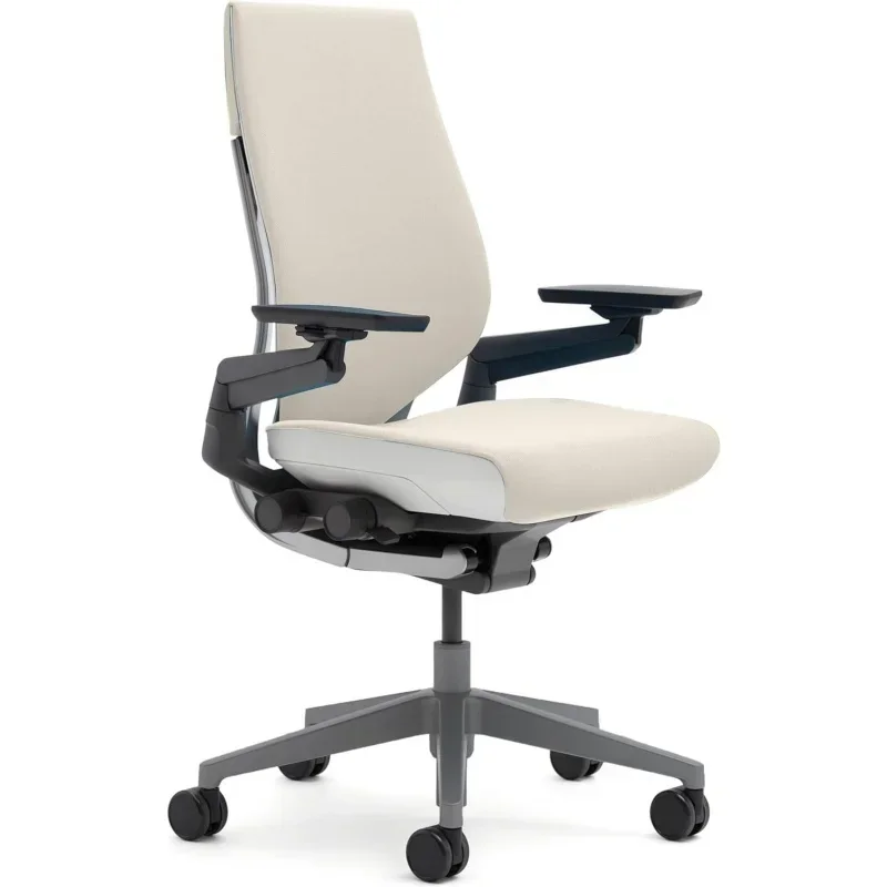 Gesture Office Chair - Ergonomic Work Chair with Wheels for Carpet - Comfortable Office Chair - Intuitive-to-Adjust Ch