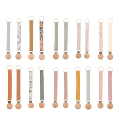 Set of 2pcs Baby Pacifier Holder Chain Teething Toy Clip Strap Fall Prevention Toddlers Nipple Lanyard Belt Dropshipping