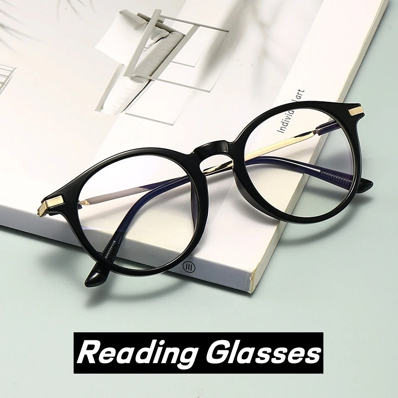 

Women Men Finished Presbyopia Glasses Anti-blue Light Computer Optical Prescription Reading Eyeglasses Luxury Farsighted Eyewear