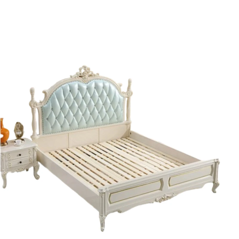 

Эстетический мягкий каркас французской кровати, элитный дизайн, модный высококачественный каркас двуспальной кровати, органайзер, мебель для дома Muebles