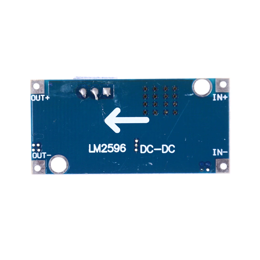 Módulo Conversor de Buck Rebaixado, Fonte de Alimentação, LM2596S, 1.5V-30V, DC, 1Pc