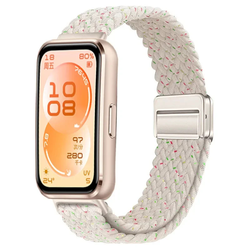 Offizielles geflochtenes Nylon-Schlaufenarmband für Huawei Band 11/11 Pro, Armband mit magnetischer Schnalle für Huawei Band 8/9/10/11/11 Pro – Detail 19