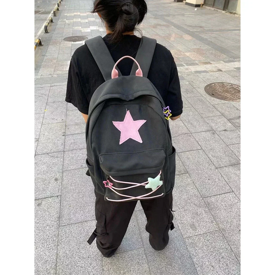 2023 New Kawaii Hello Kitty Y2K Backpacks Strap Backpack Abi Large Capacity Schoolbag Mochila Infantil Escolar Student Girls