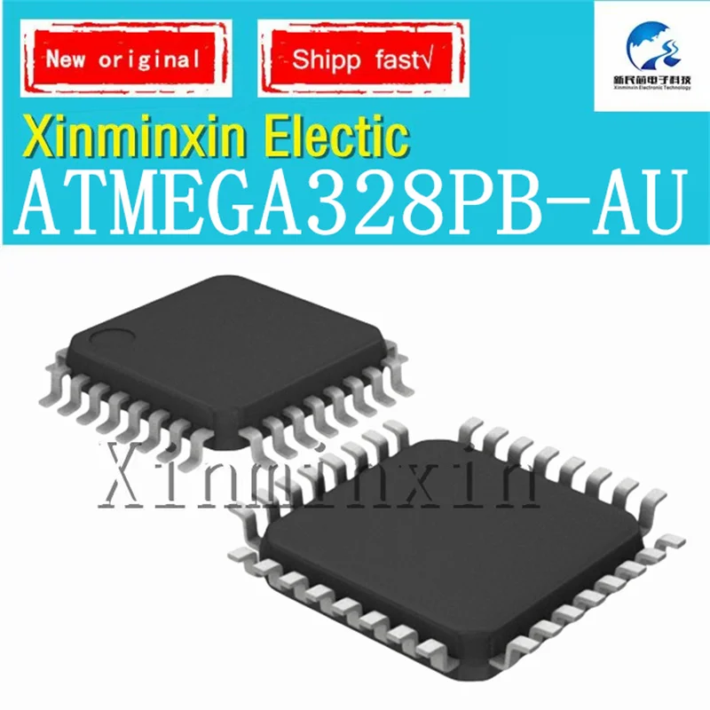 

5 шт./лот ATMEGA328PB-AU MEGA328PB-U TQFP-32 (7x7) микросхема 100% новый оригинальный в наличии последовательный номер: XMX2024
