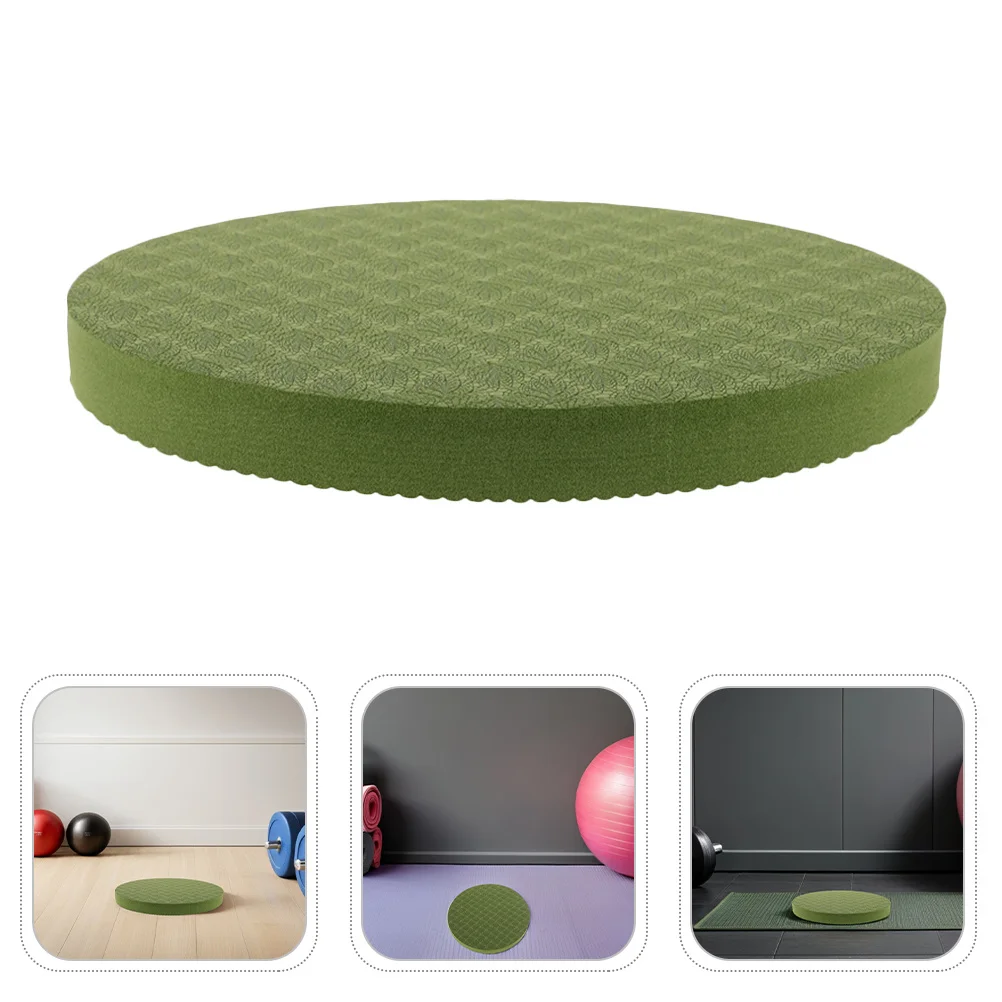 

2 Pairs Yoga Support Mat Mats Pads for Knees Take Bath Olive Green Exercise