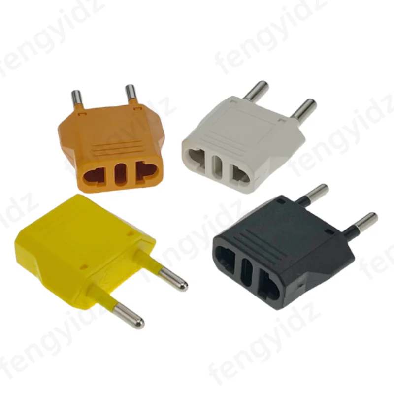 مقابس محول قابس من الاتحاد الأوروبي إلى KR ، محول طاقة للسفر ، منفذ كوريا AC ، من الولايات المتحدة إلى اليورو ، إسرائيل ، و V ، 6A