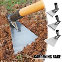 Long Handled Weeding Tool, Weeding Hoe Wooden Handle All Steel Thick Farming Tool Outdoor Digging And Vegetable Planting