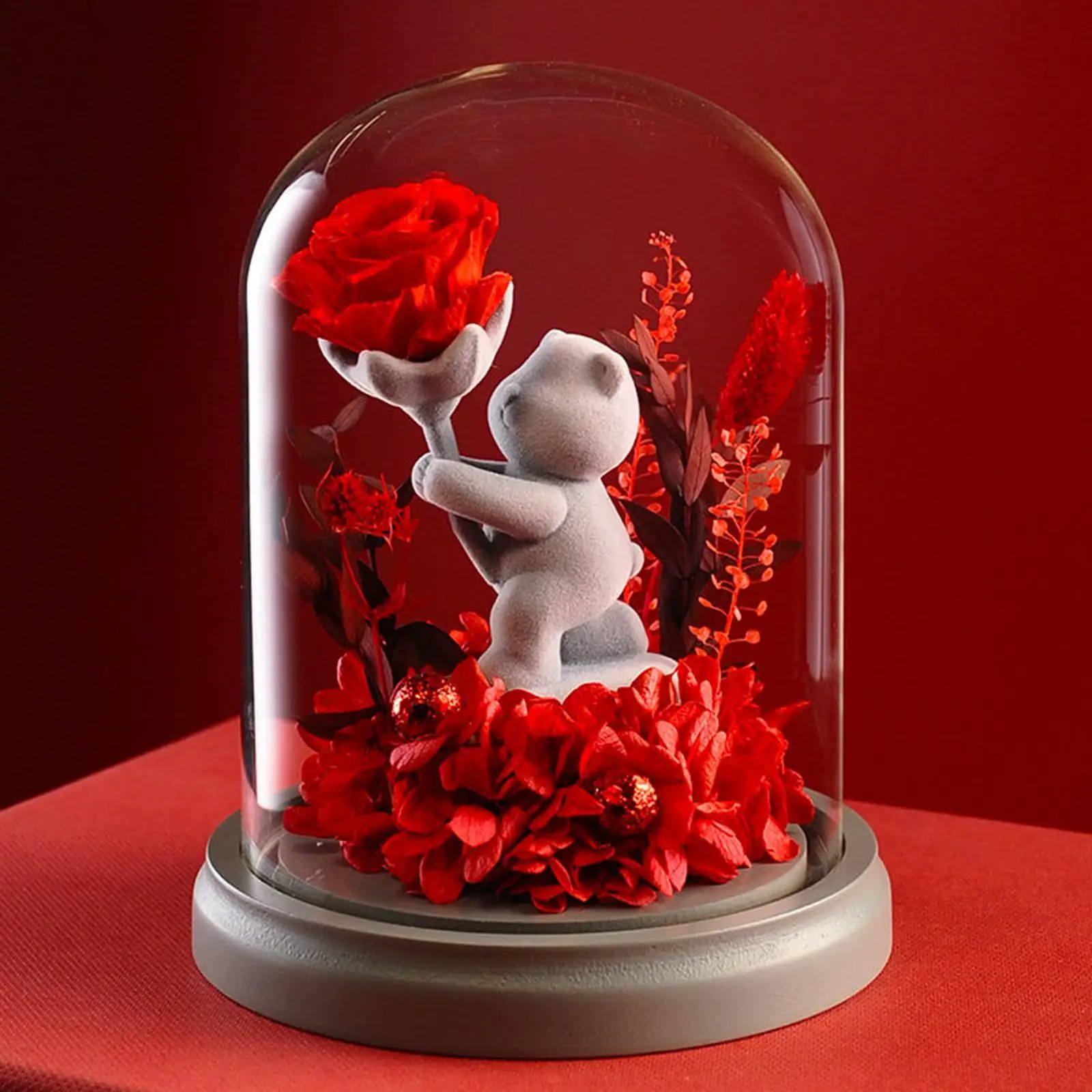 

Роза, цветок, подарок Forever i Love You, подарки, поделки, День Святого Валентина, украшения