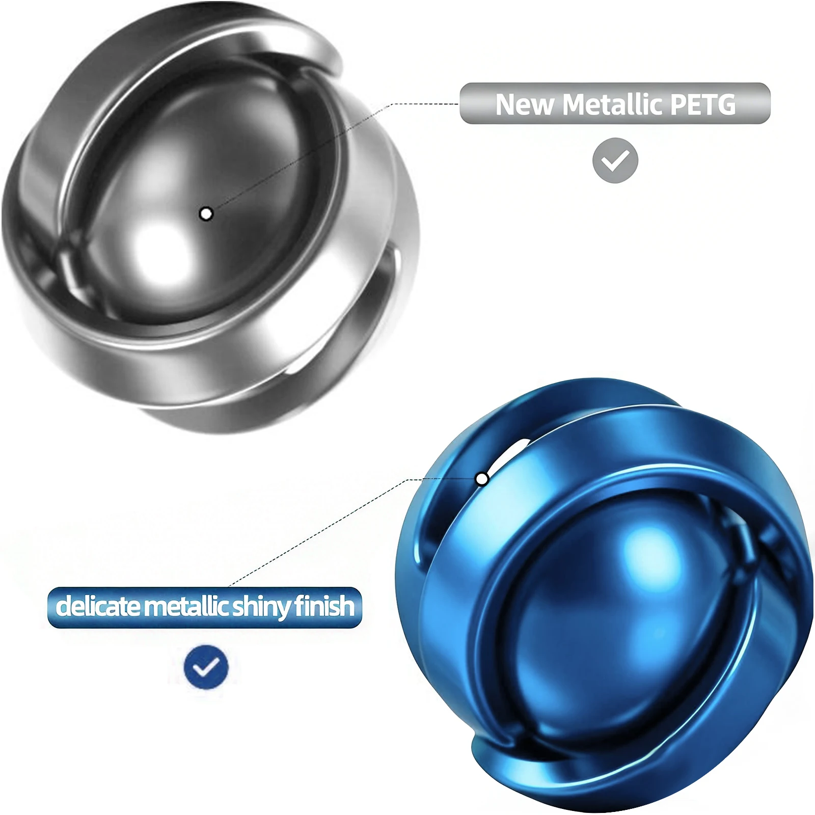 Geeetech — filament PETG z metalicznym wykończeniem — zdjęcie produktu 6