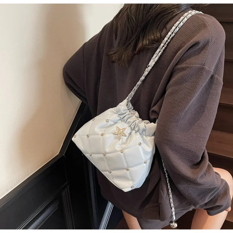 

Classic Elegant High End Ladies Handbag Luxury Leather Vintage Casual Simple Trendy Paris Design Women Bag