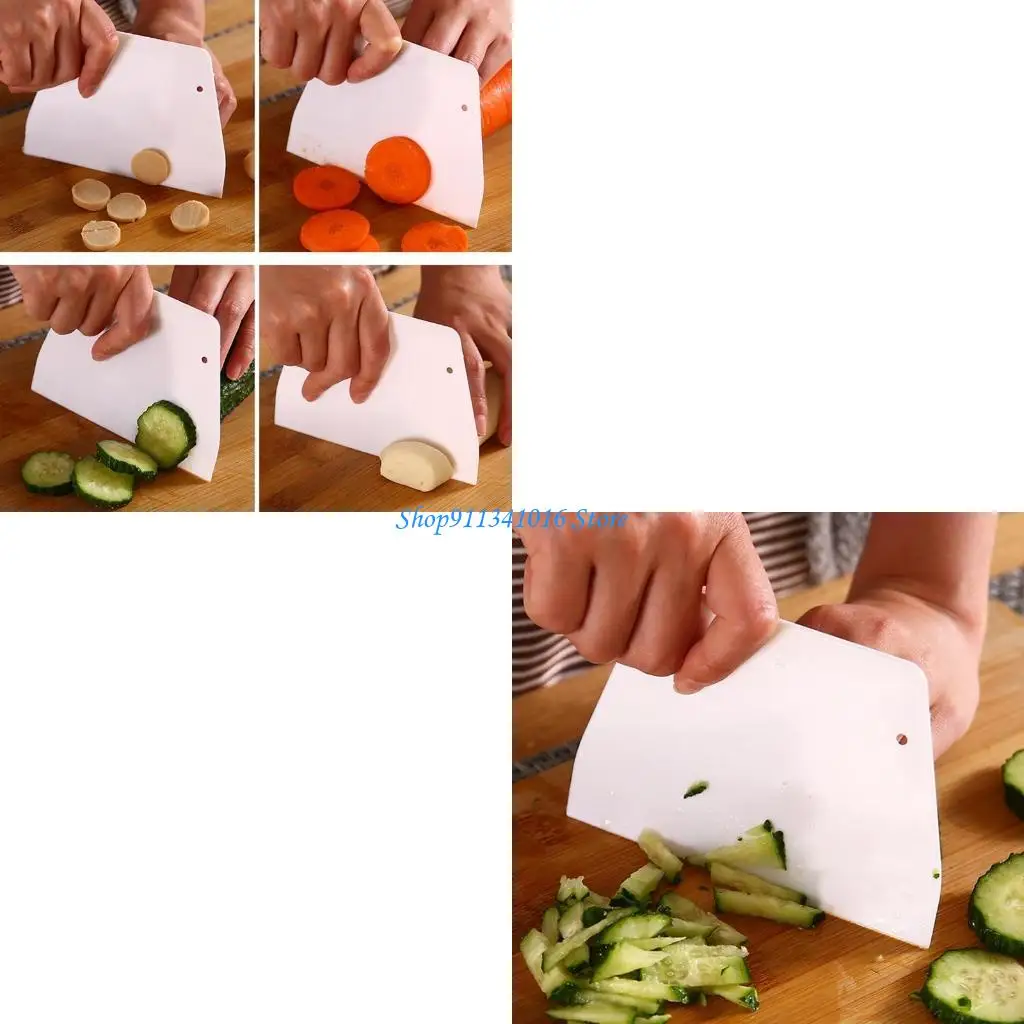 

Trapezoid Bread Pizza Fondant Tools Butter Knife Multi Duty Baking Accessories