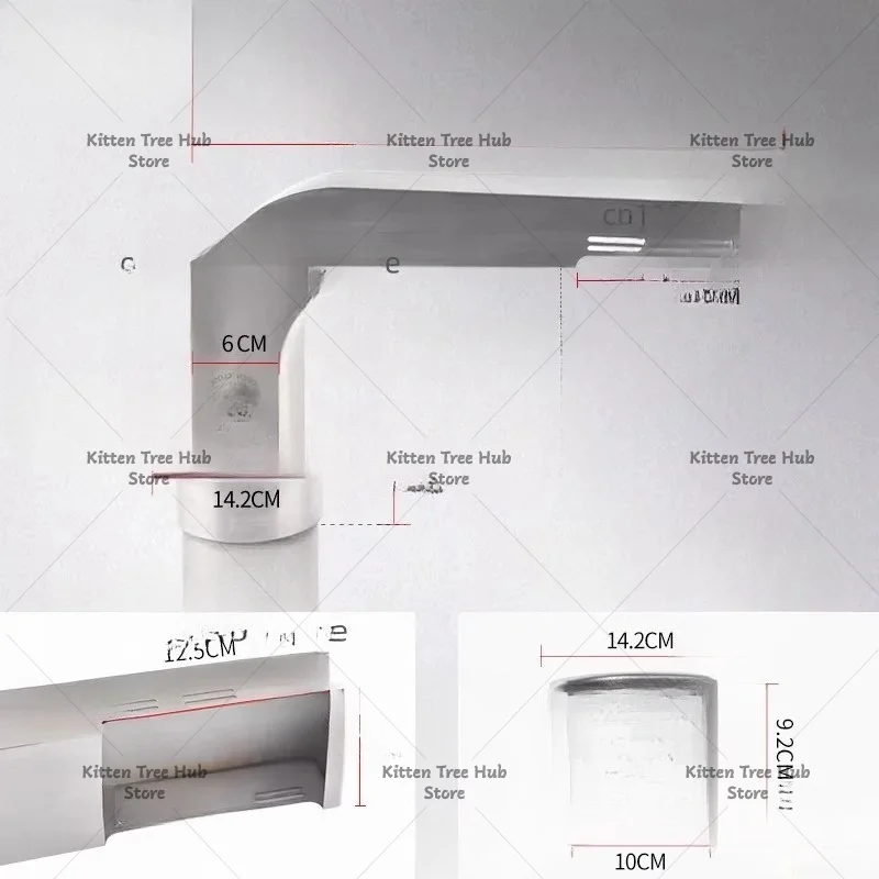 Commercial Elbow Exhaust Ducting Top-Intake Bottom-Exhaust Ventilation System Heavy-Duty Stainless Steel Exhaust Piping