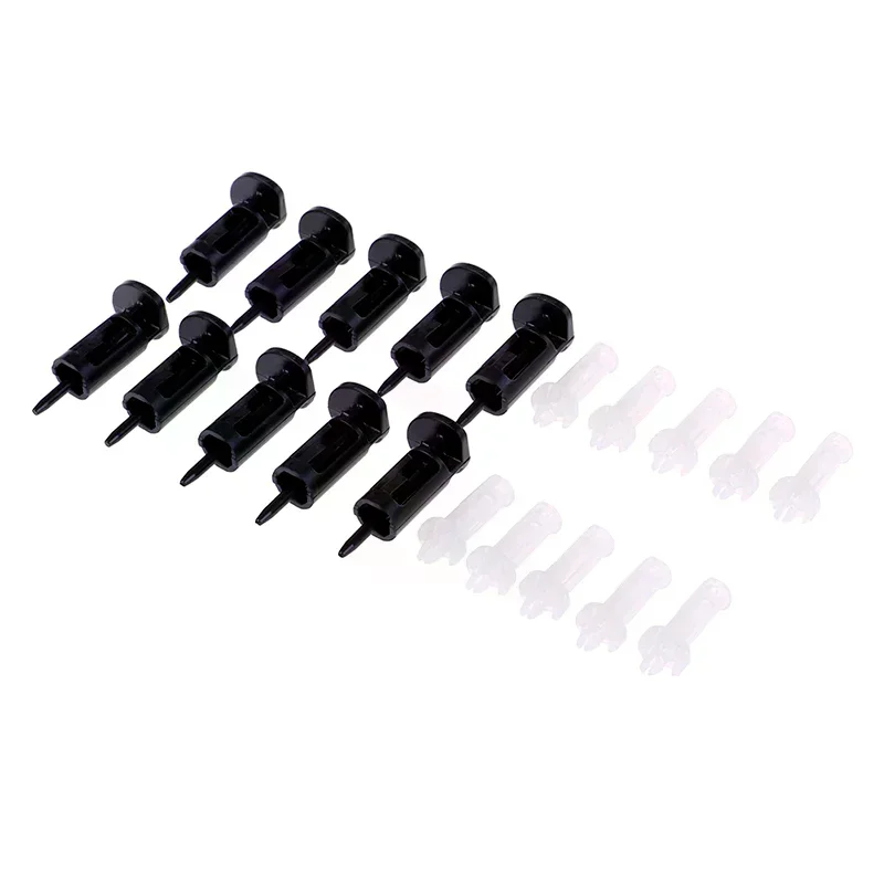 

10Pcs CPU Heatsink Mounting Pins Plastic Push Screw Cooling Fan Mount Clips for 775 Computer Hardware Accessories