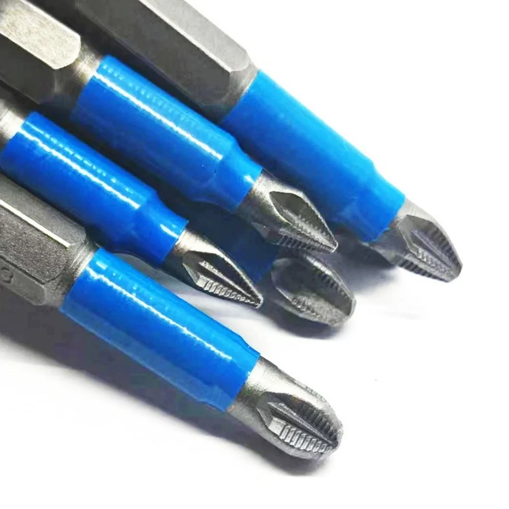 6PCS Anti Skid Electric Screwdriver Tool Set Hexagonal Handle Drill Woodworking Mental Cross Screwdriver PH1 PH2 PH3 PZ1 PZ2 PZ3