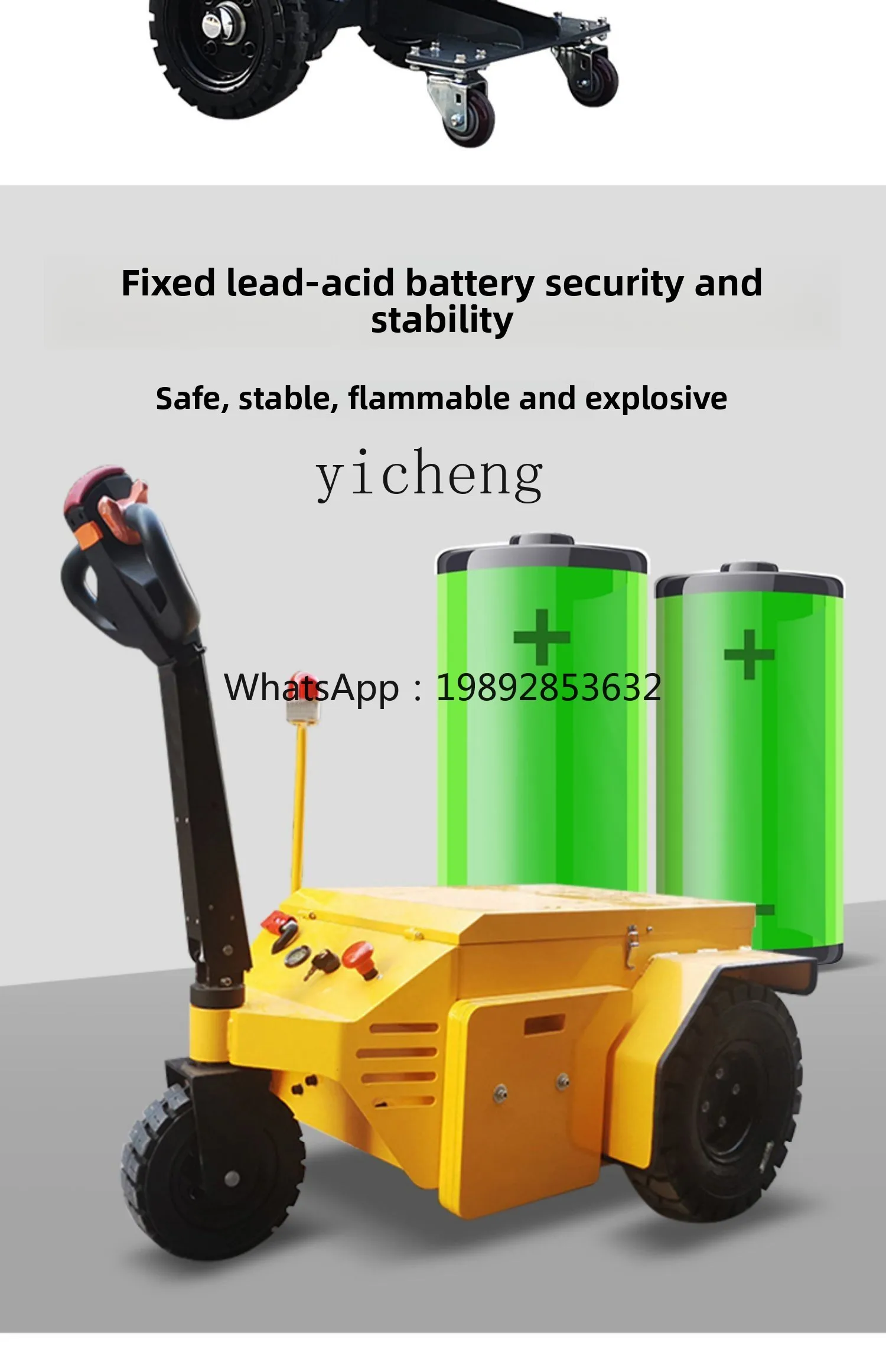 X-24 small electric tractor small trailer 1-10 tons walking tractor