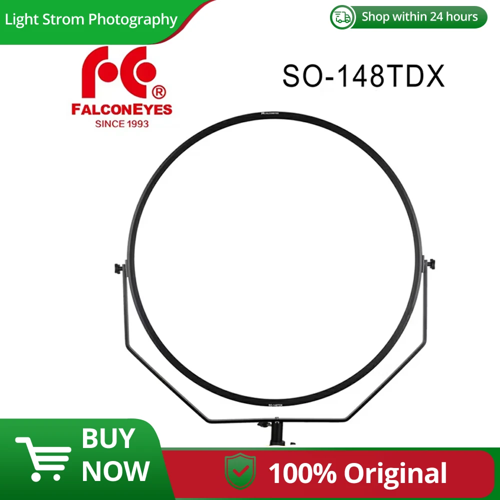 

Falcon Eyes SO-148TDX Bi-Color 148W Soft LED Camera Light With Bag Fotografia Vedio Studio Lamp Continuous Light Support DMX512