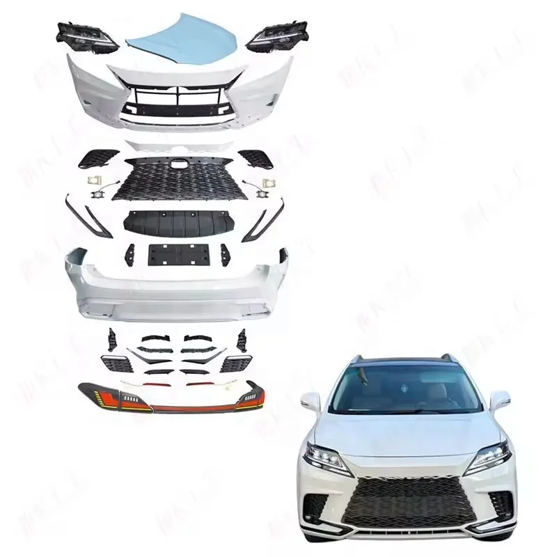 

the Newest Car Accessories Front Bumper Headlight Bodykit for Rx Rx350 Rx300 2009-2015 Update to 2023