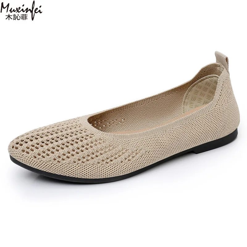 

​Women's Summer Shoes Breathable Sharp Pointed Flat Bottom Lightweight Sneakers Comfortable Walking Free Shippiing Shoes