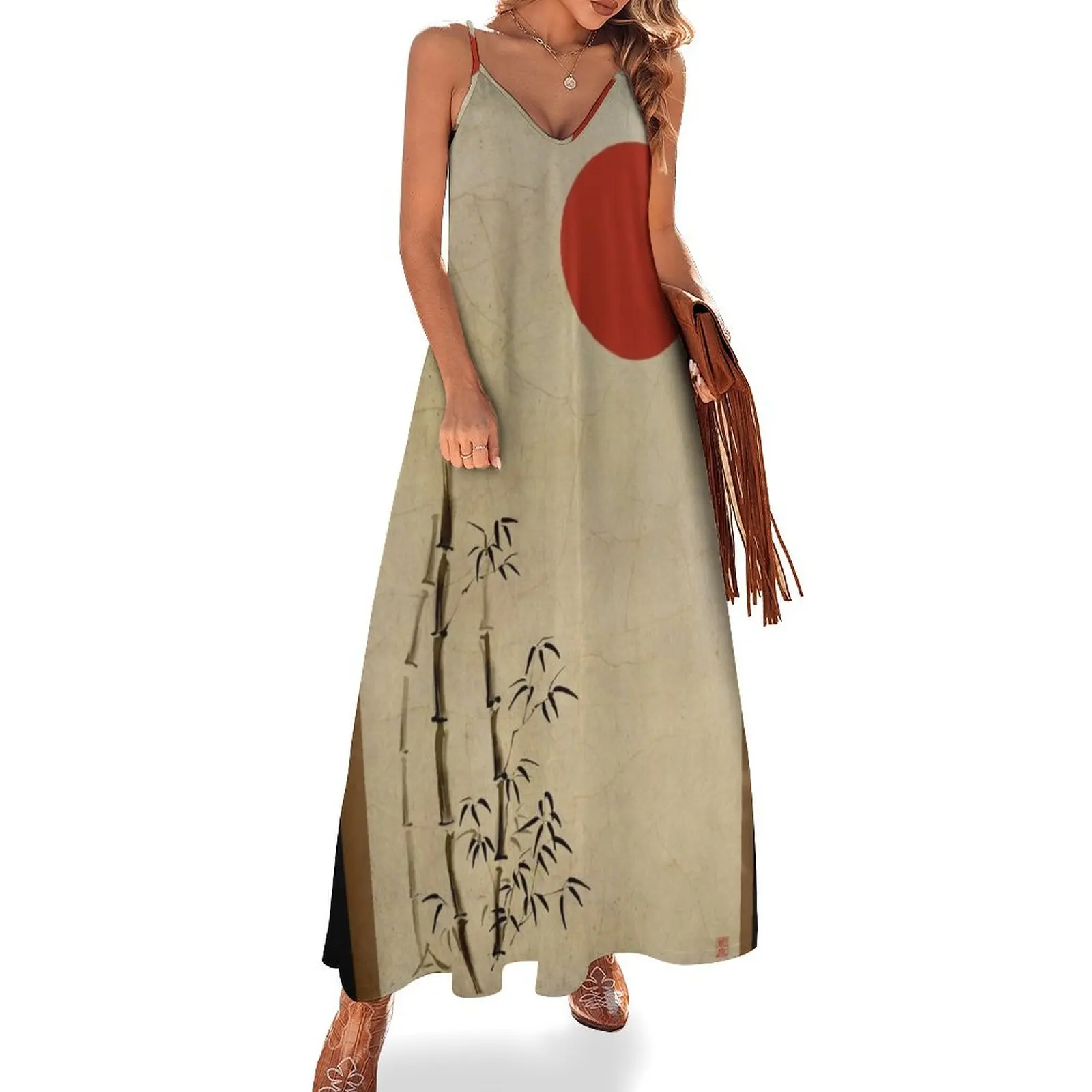 

Simple Destiny Sleeveless Long Dress women's elegant loose dresses women's evening dresses 2025 Dress