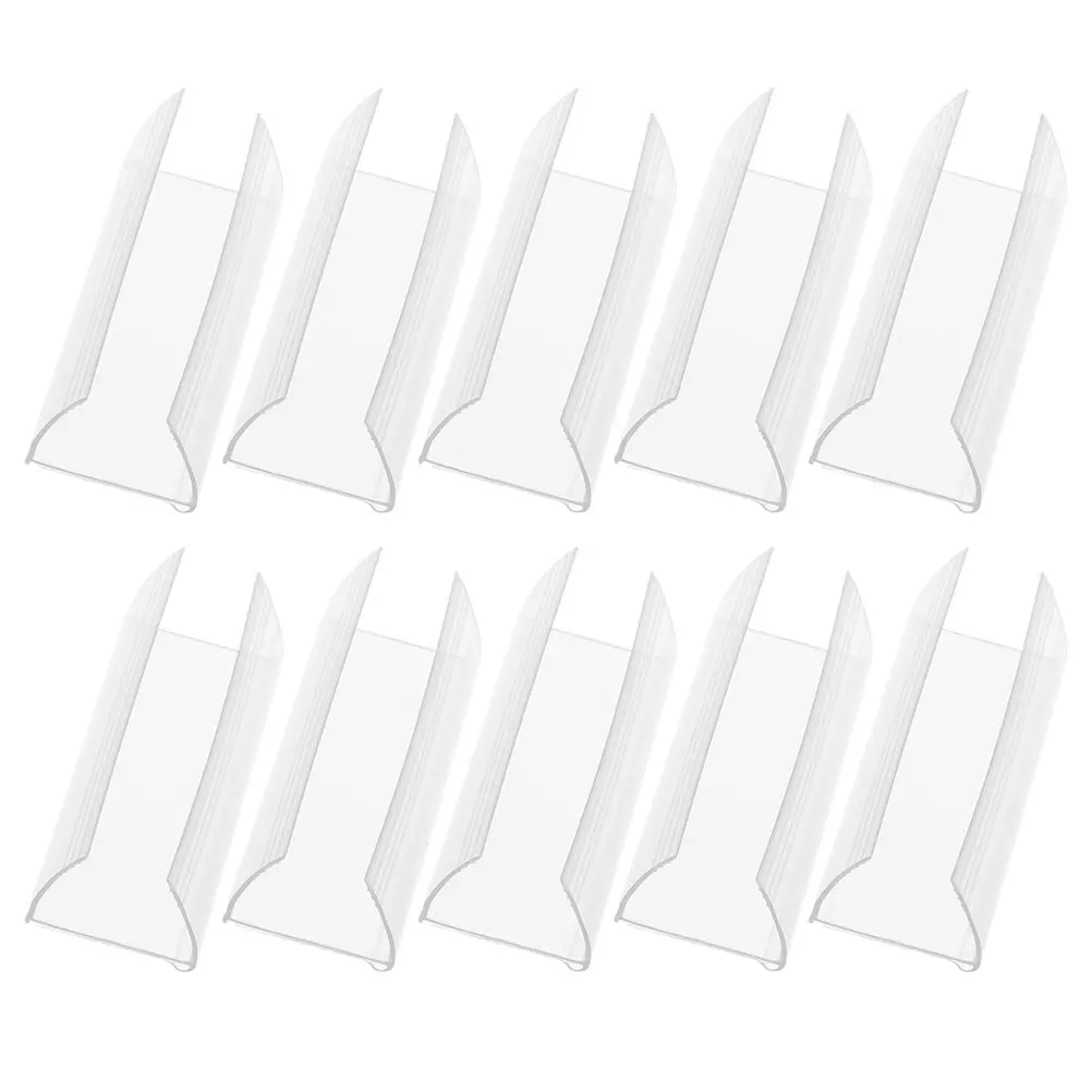 

10Pcs Price Tag Holders Stable Wear-Resistant Price Label Clips for Supermarket Shop Retail Display Shelf Sign Holders