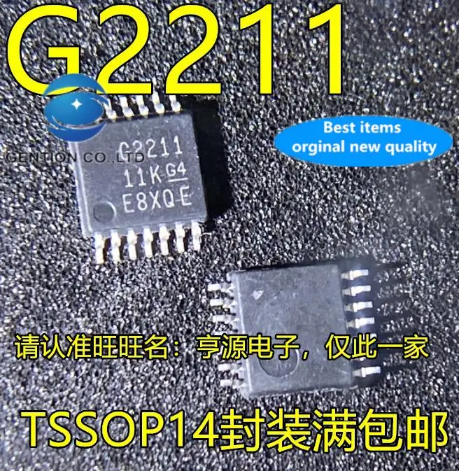 

10pcs 100% orginal new in stock MSP430G2211 MSP430G2211IPW14R G2211 Embedded Microcontroller Chip