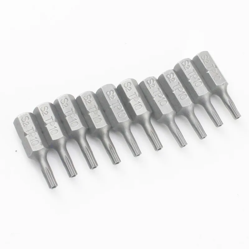 10 Pcs Torx Screwdriver Bit Set 1/4 Hex Shank Star T8 T10 T15 T20 T25 T30 T35 T40 Screw Driver Bits for Home Hand Tools