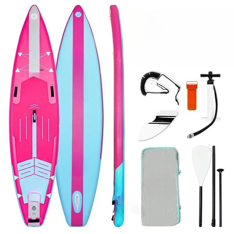 

High-end skateboard surfboard inflatable racing double layer reinforcement rib 350 standing paddle board