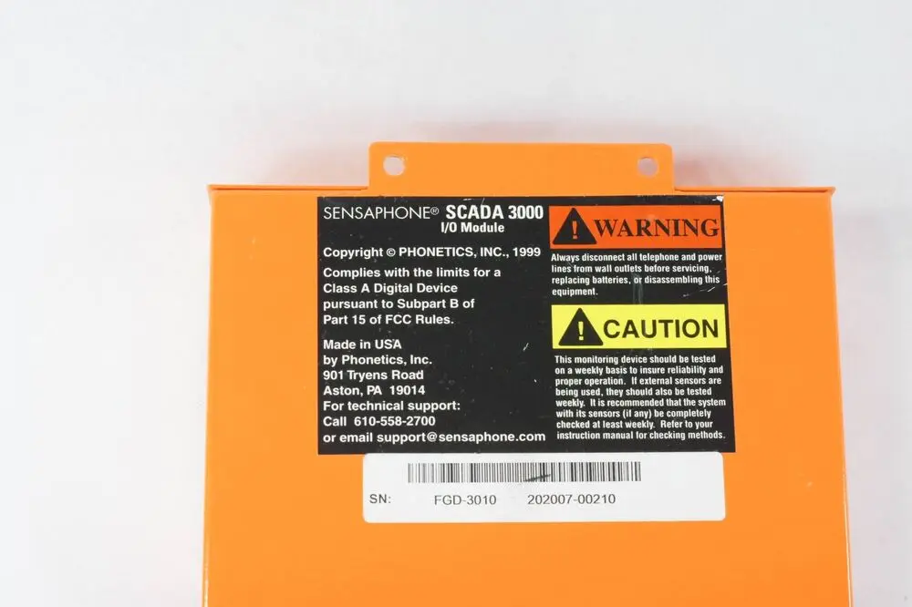 SCADA 3000 FGD-3010 I/O UNIVERSAL INPUT MODULE