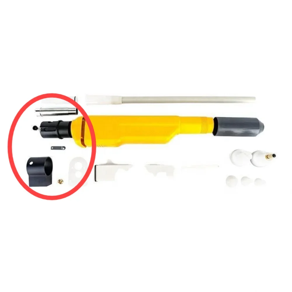 Efficient powder application with attachment 382 817 for Gema GA02 OptiGun 2-A