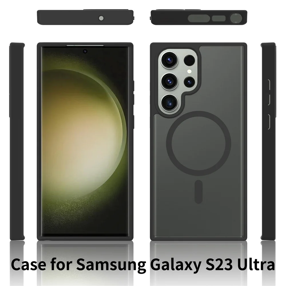 For Samsung Galaxy S25 Ultra Case PC + TPU Back Cover Galaxy S25 S24 Plus Phone Case For Samsung S24 FE 5G S25 Edge Luxury Cover - náhled 4