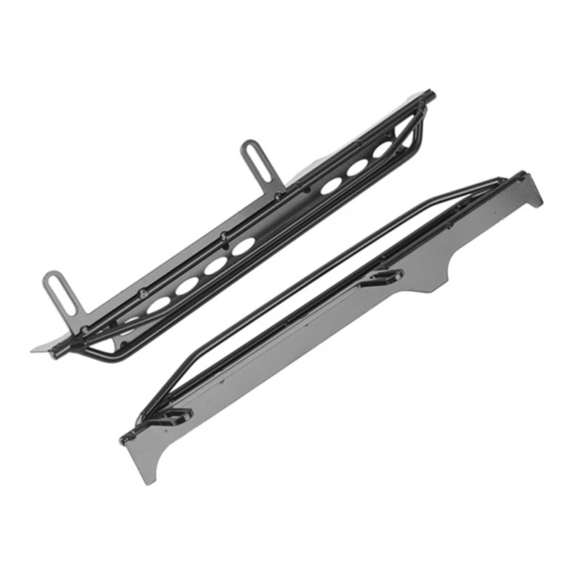Rock Sliders Metal Pedal Side Board for 1/6 RC Crawler Car Axial SCX6 JLU Upgrade Parts 2PCS-ABFT