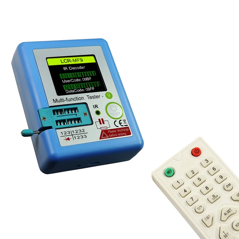A76X-Transistor Tester Diode Triode Capacitance Resistance Meter 1.8