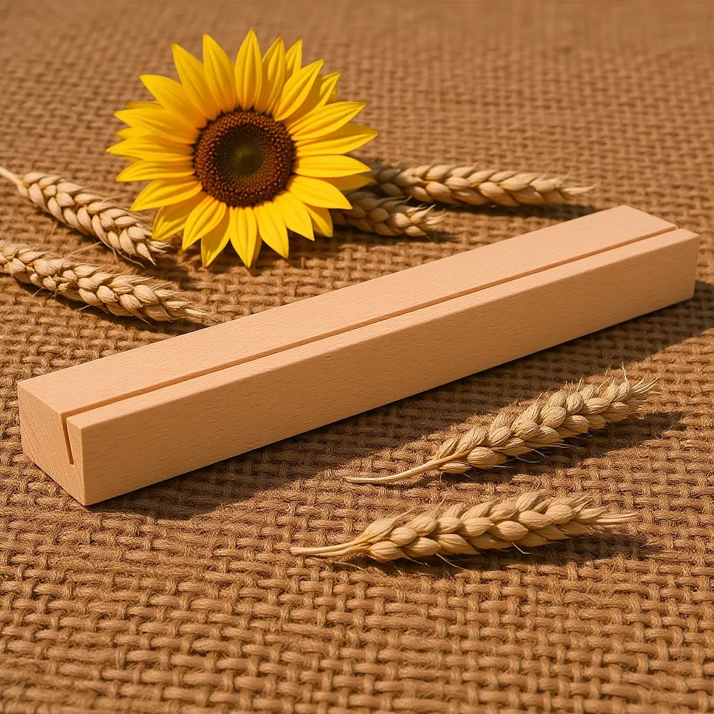 

Puzzle Lid Display Stand Wood - 1.2 Cm Slot Depth 2 Mm Width Keeps Image Upright on Tabletop Compact Organizer for Kids Puzzles