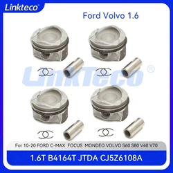 Engine Part Piston Rings Set Fit 1.6 T L B4164T JTDA For 10-20 FORD FOCUS C-MAX VOLVO S60 S80 V40 V60 V70 16T 1.6L CJ5Z6108A