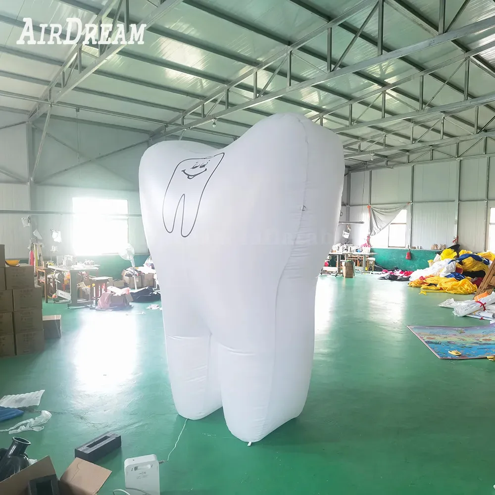 wholesale Wholesale Stand Inflatable Tooth Model Balloon with Custom  Customized Big Teeth for Dentist Advertising Promotion