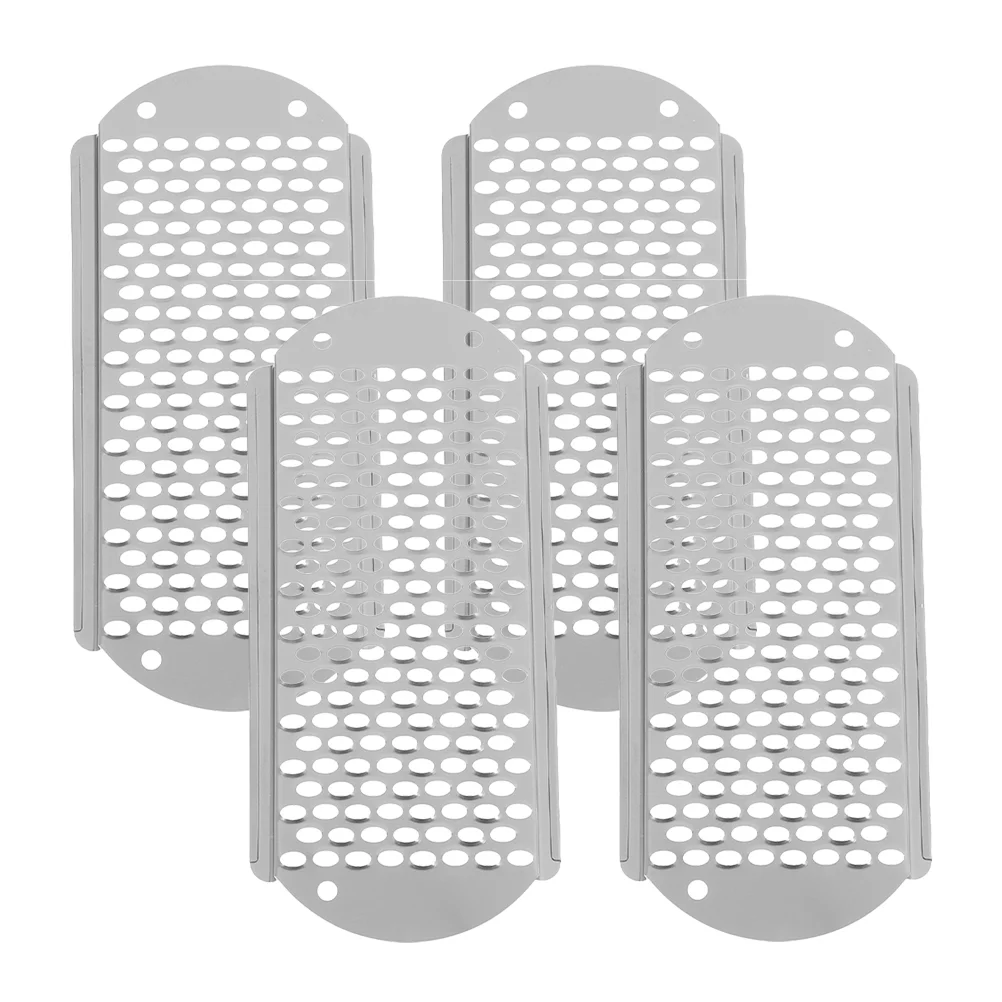 4 Pcs Pumice Stone Foot Skin Shaver Grater Major Cheese Manual Callus Remover Stainless Steel Rasp for Dead