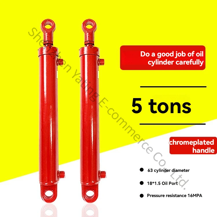 Hydraulic Two-way Hydraulic Cylinder Assembly Heavy Duty Hydraulic Cylinder Lift Cylinder 5t