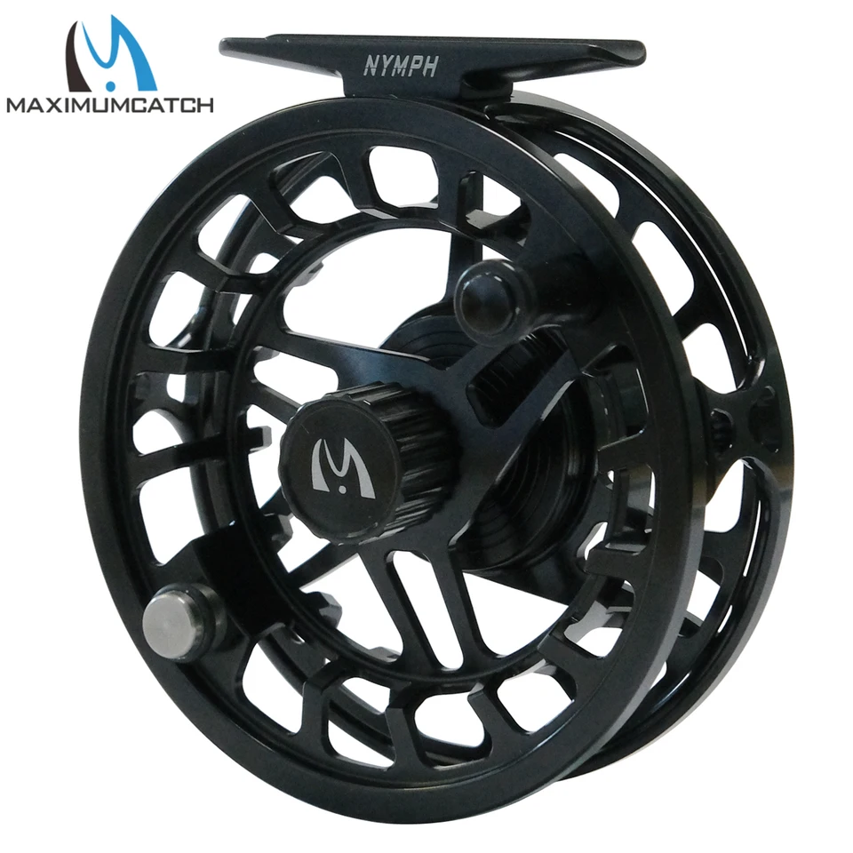 MAXCATCH AVID PRO Nymph Fly Reel Full Frame CNC-machined Large