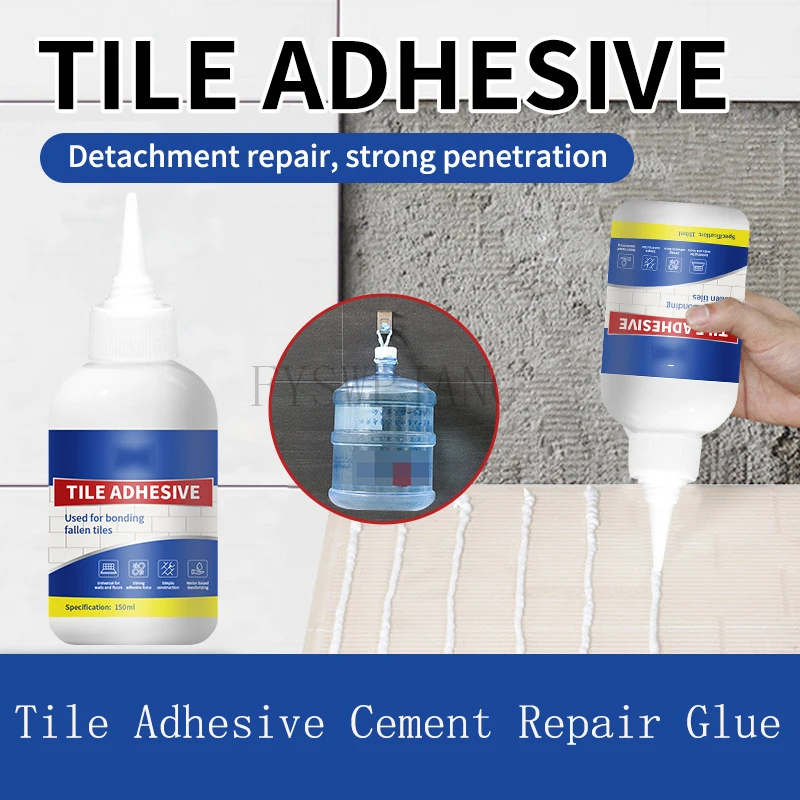 

Tile Adhesive Cement Repair Glue Wall Floor Tile Hollow Grout Infiltration Bonding Agent Strong Adhesive for Tile Falling Off