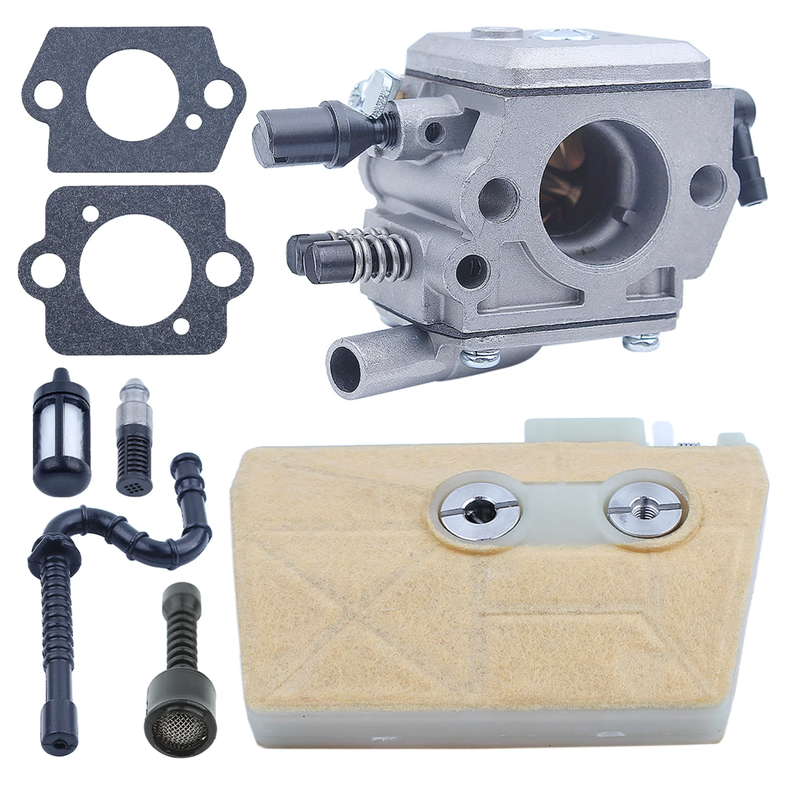 Carburetor Kit For Stihl 038 MS380 MS381 For Chainsaw Part Air Fuel Oil Filter Line motosierras