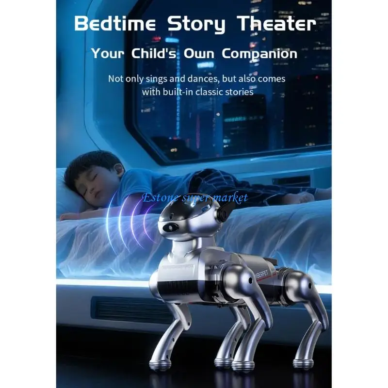 090B Robot Dog Machine Giocattolo per cani per giochi esplorazioni per bambini all'aperto