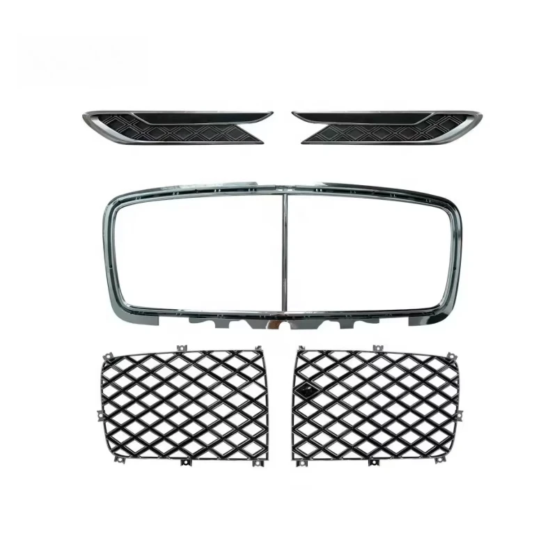 OEM Plastic Radiator Grille For Bentley Continental GT Mulliner Condition New Part Numbers 3SD853597P 3SD854679D 3SD854680D