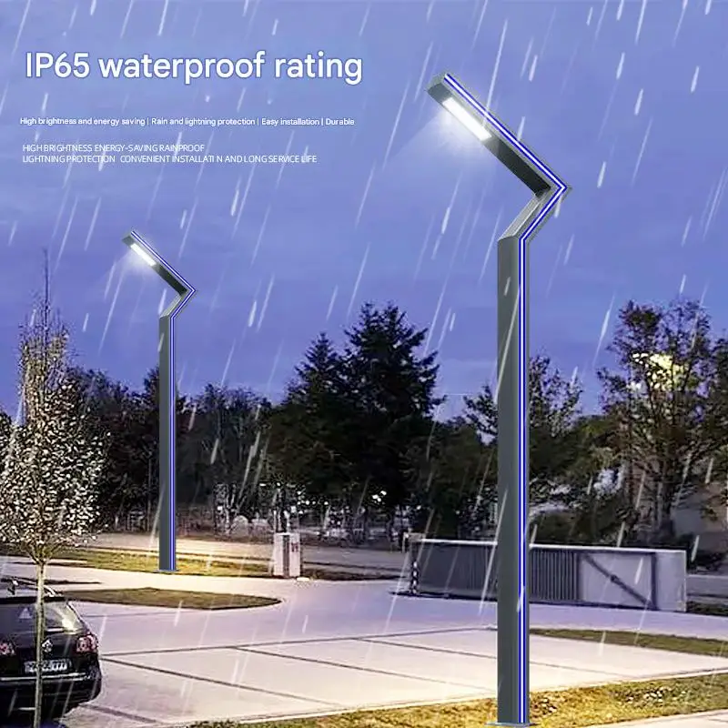 Waterproof Outdoor Garden Light square Street Park for Road and Landscape 50W 3 Meters Aluminum Column Light LED Garden Light