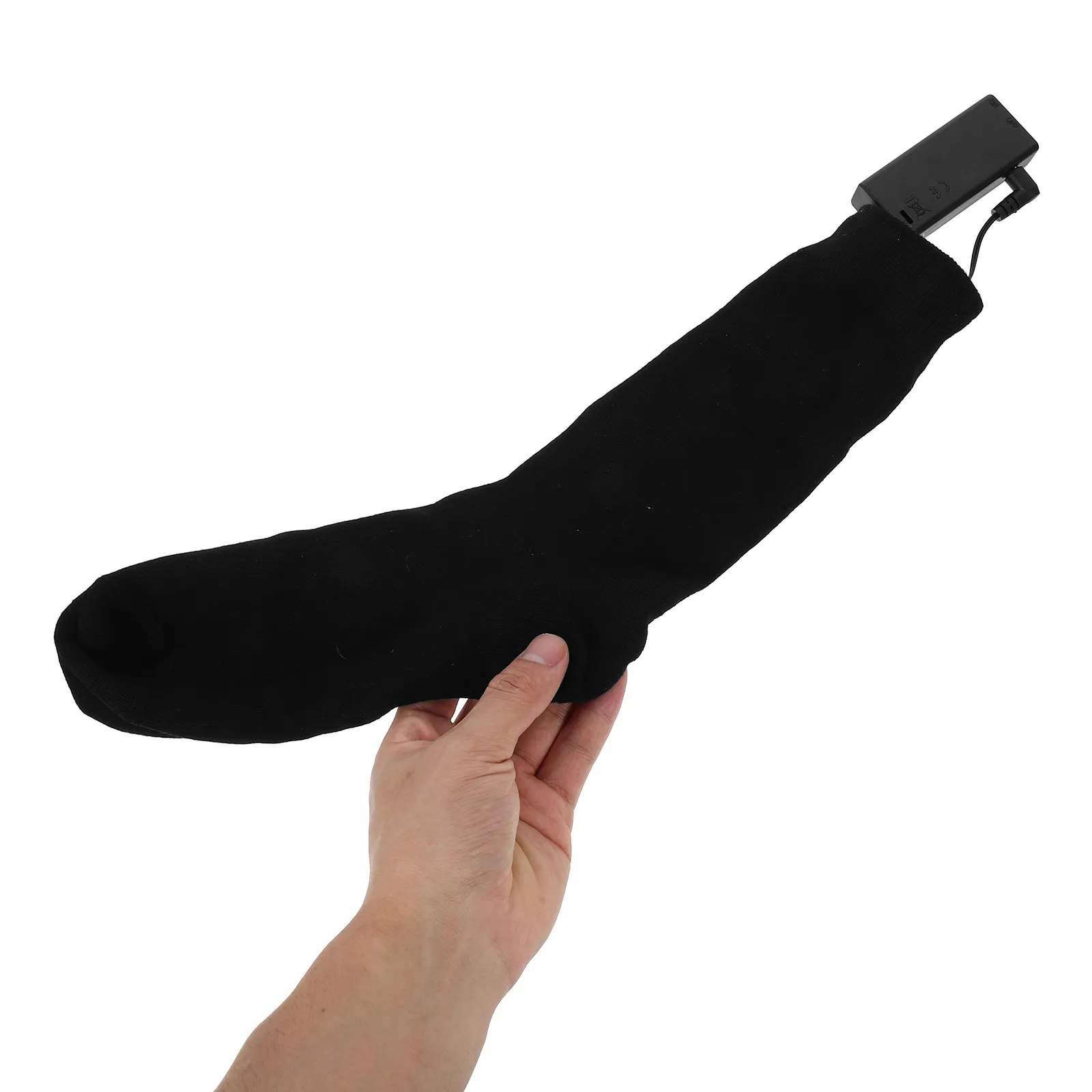 

Heated Socks Electric Thermal Knee High Winter Warm Battery Powered Socks Up to Celsius Long No Batteries