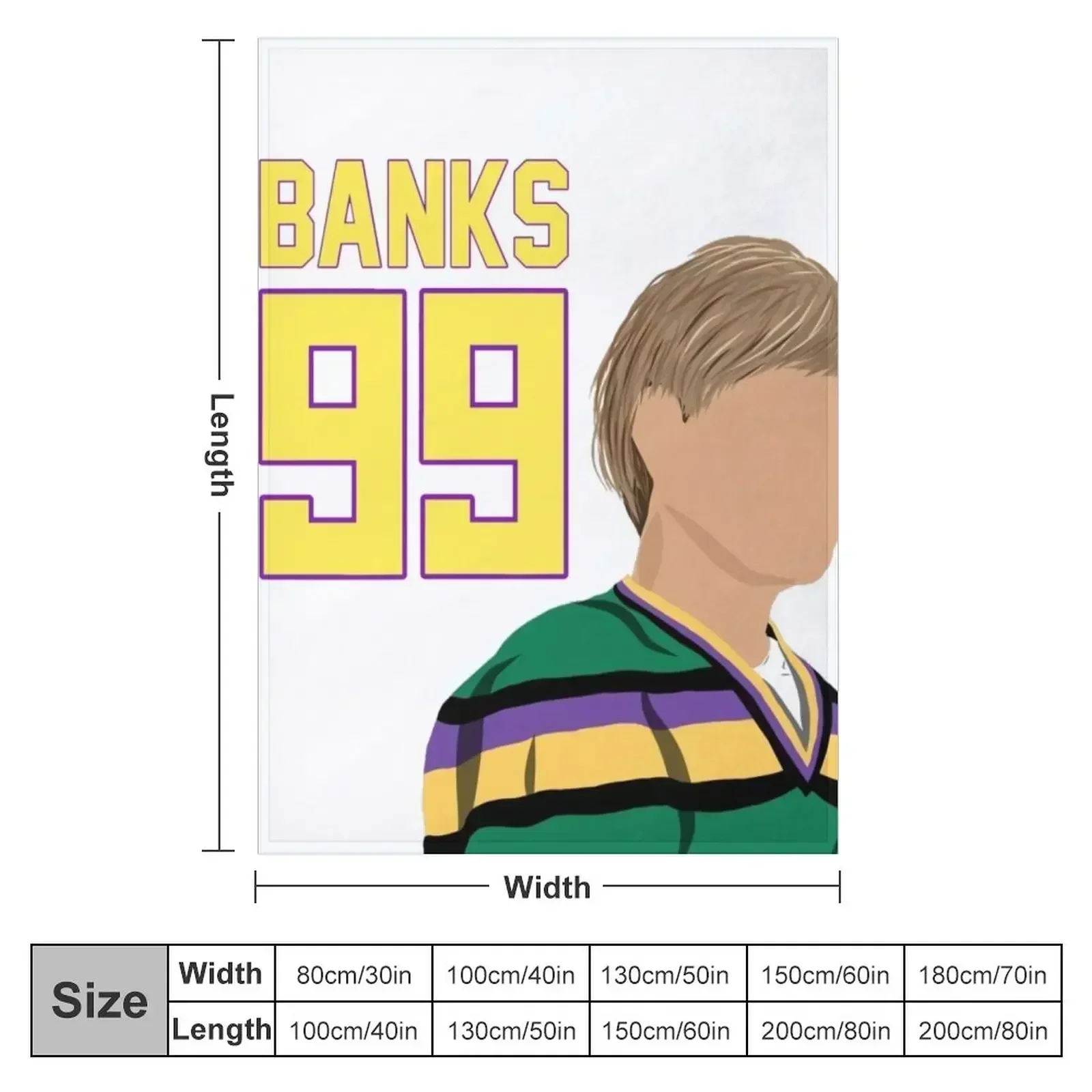 Adam Banks Throw Blanket Blankets For Sofas Travel Quilt funny gift Blankets