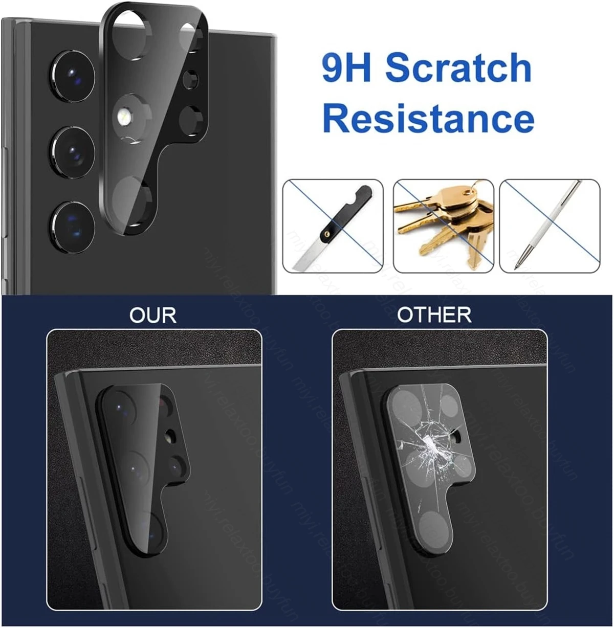 واقي كاميرا منحني ثلاثي الأبعاد لهاتف سامسونج S25 Ultra Edge FE S25Ultra S25 + S25FE S 25 5G HD عدسة خلفية من الزجاج المقسى صديق للبيئة #4