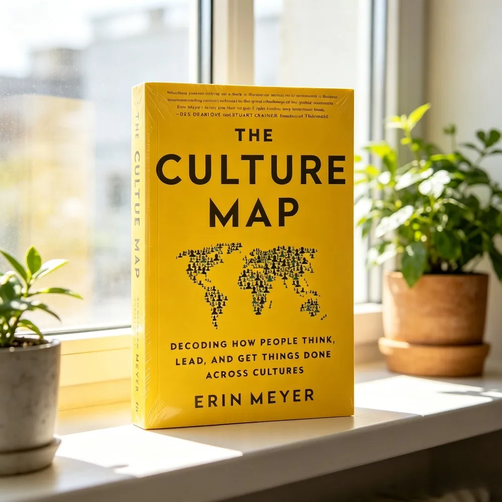 The Culture Map de Erin Meyer, Libro de Bolsillo en Inglés para Adultos, Gestión Intercultural, Guía de Negocios Globales, Envío Gratuito
