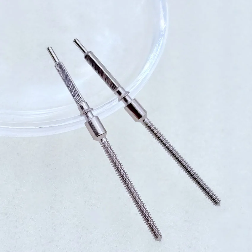 2/5/10/20Pcs Movement Watch Steel Stem Crown Kit Watch Parts For 7750 7751 Movement Watches Stem Spare 0.9 Teeth view 3