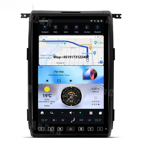 

Автомагнитола AuCar 14.4" с Android 13, беспроводным CarPlay и экраном для F150 F250 2013-2014, стильный дизайн головного устройства